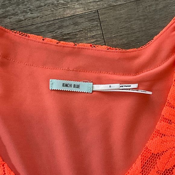 KIMCHI Blue Urban Outfitters Dress Daisy Lace Floral Lined Size‎ Small - Picture 5 of 8